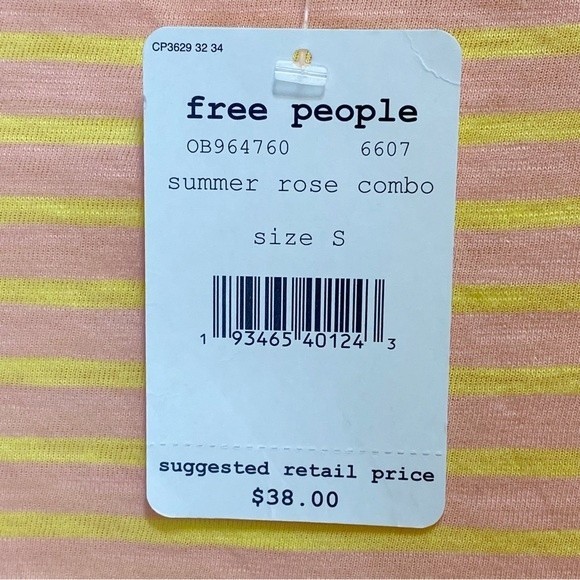 Free People | We The Free Summer Rose Night Sky Burnout T-Shirt S - Picture 5 of 7